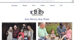 Desktop Screenshot of bbfamilyfarm.com